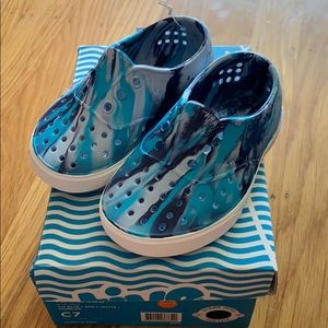 Native Miller Marbled, blue, toddler